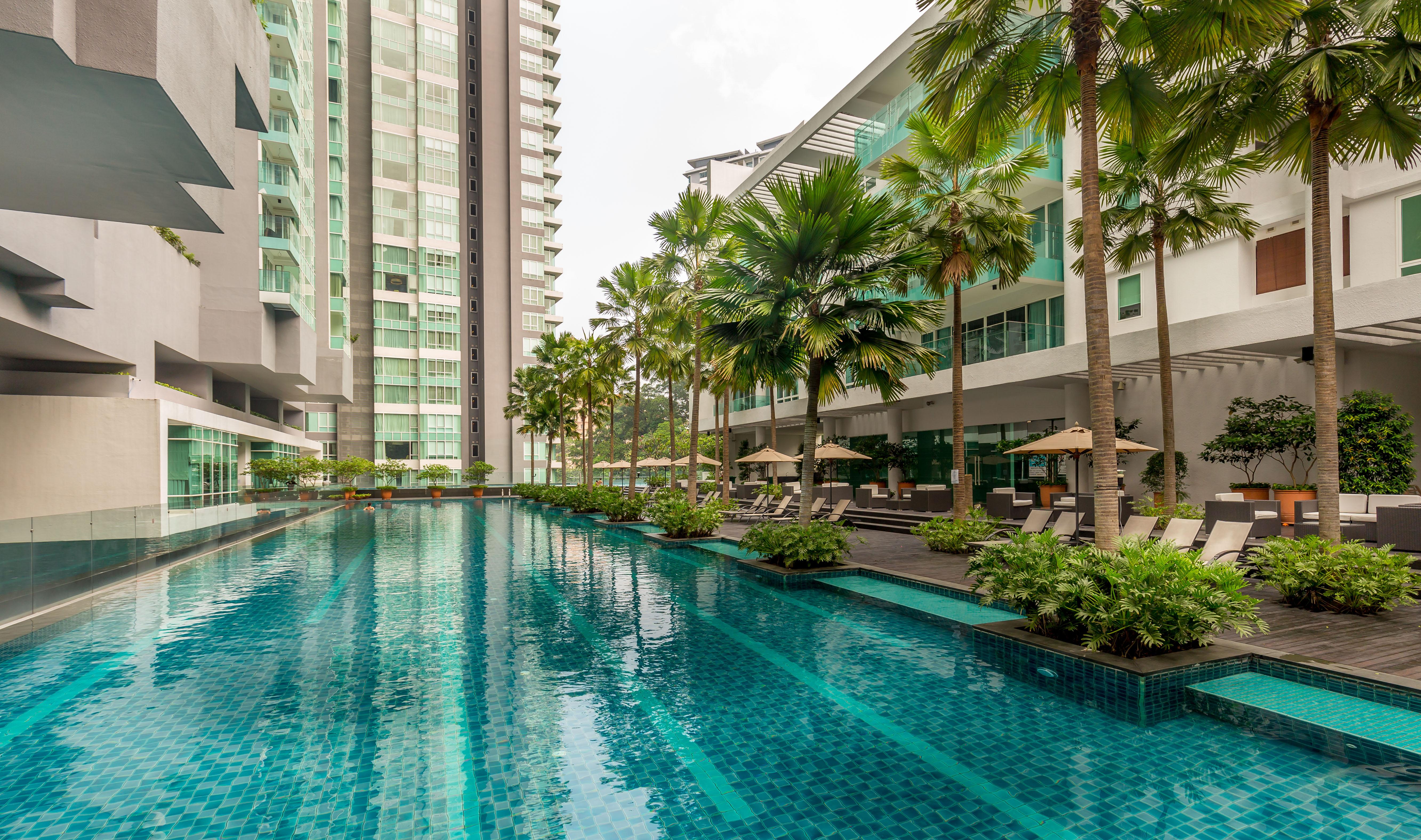 แลนสัน เพลซ บูกิต ซีลอน เซอร์วิส เรสซิเดนส์ Aparthotel กัวลาลัมเปอร์ ภายนอก รูปภาพ