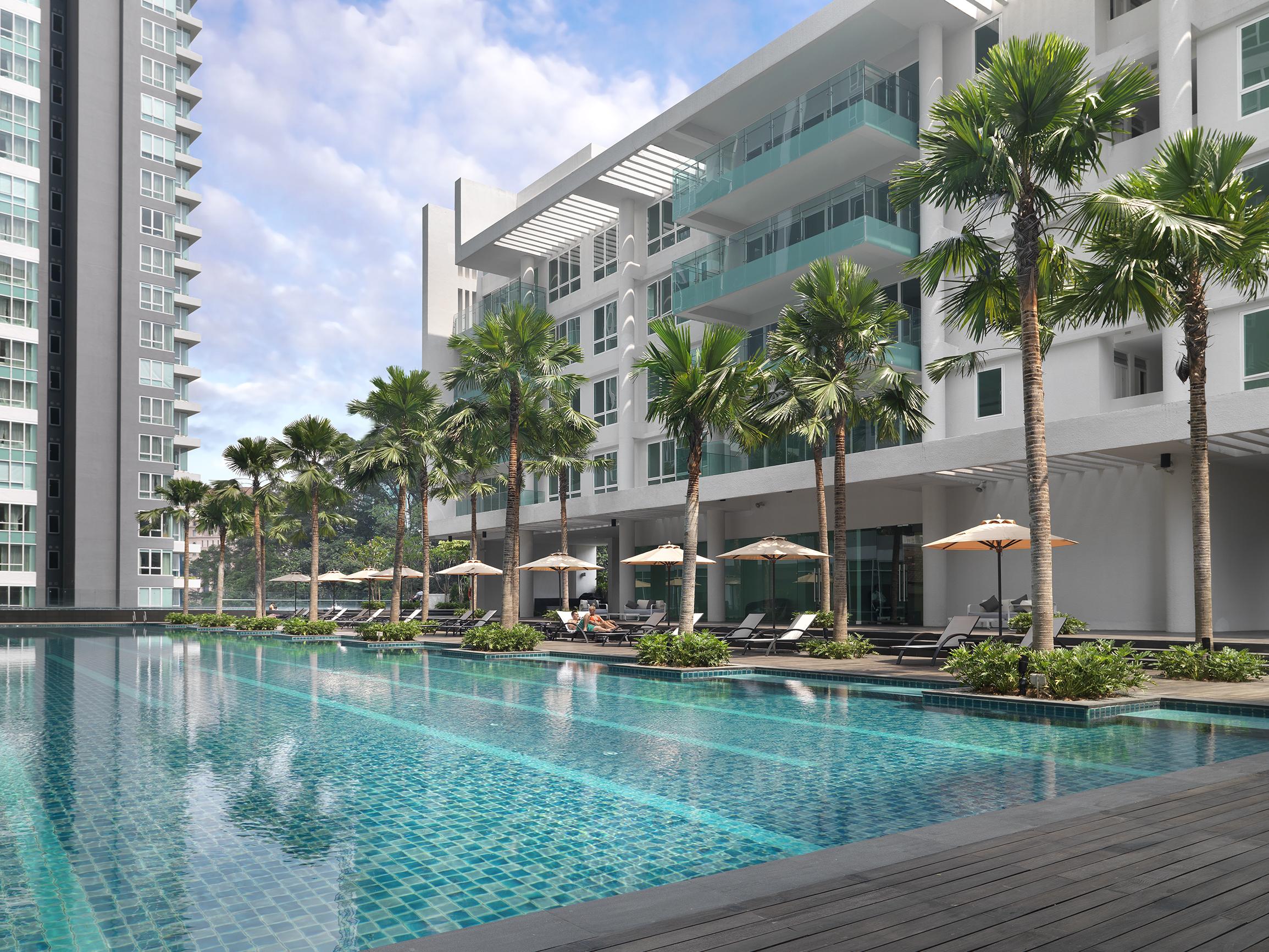 แลนสัน เพลซ บูกิต ซีลอน เซอร์วิส เรสซิเดนส์ Aparthotel กัวลาลัมเปอร์ ภายนอก รูปภาพ
